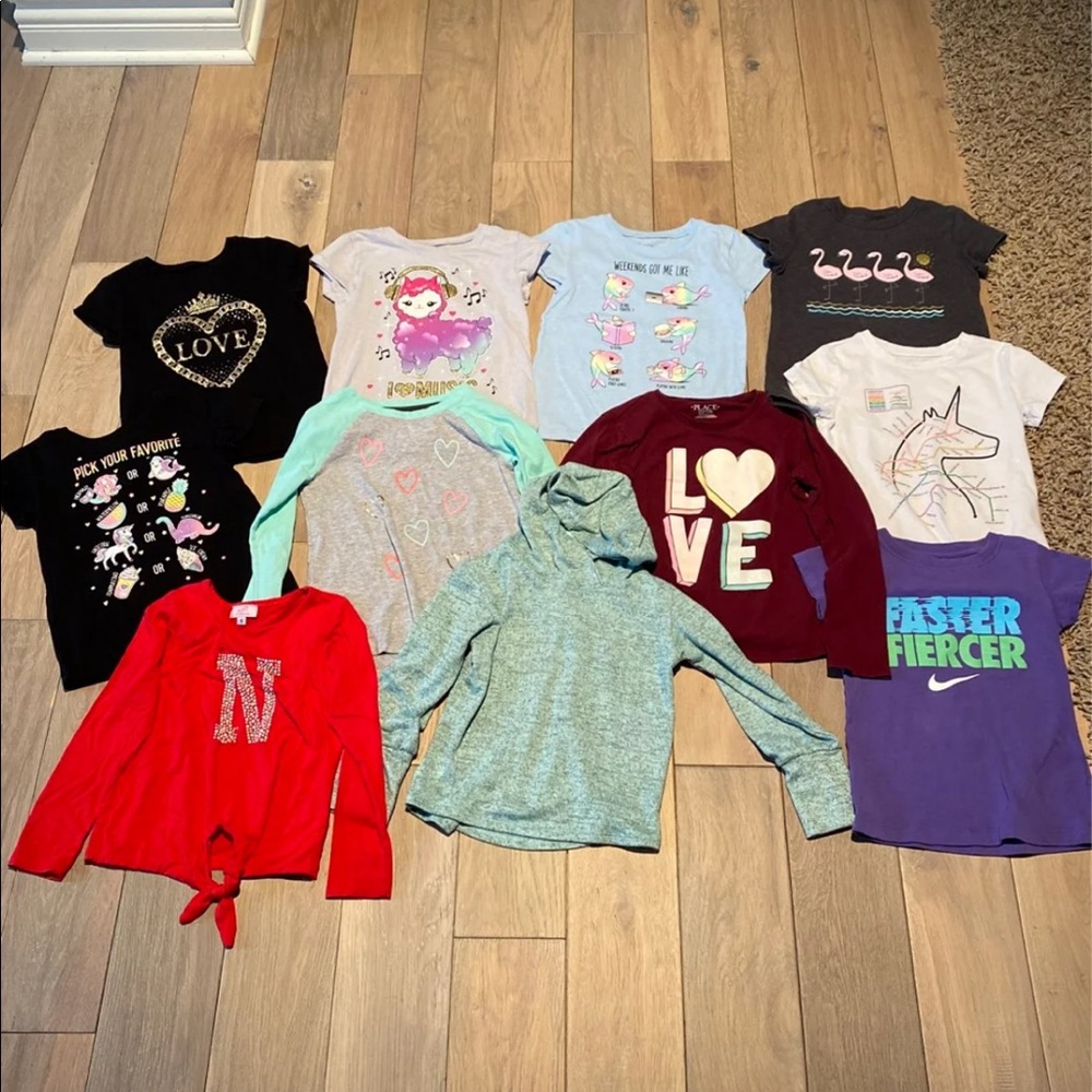 Girls shirt bundle